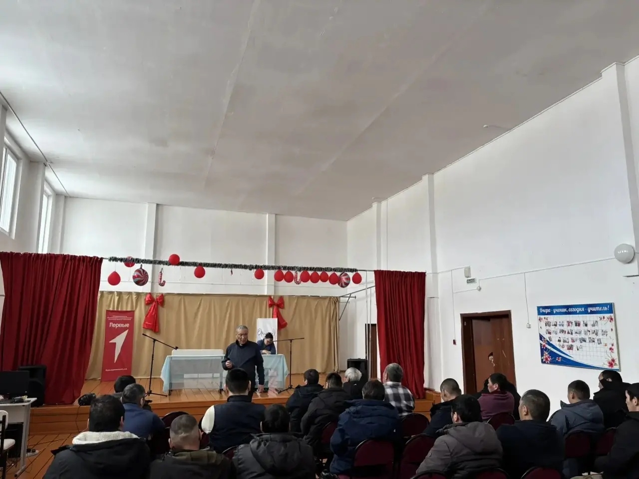 Проведены встречи с мужским населением с