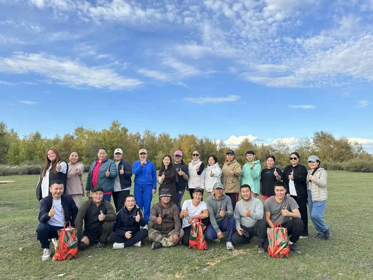 Коллективная спортивная акция «Мы за ЗОЖ» <p>#ЗОЖ #ЕР17 #ЕРЧааХоль #ЧааХольскийКожуун