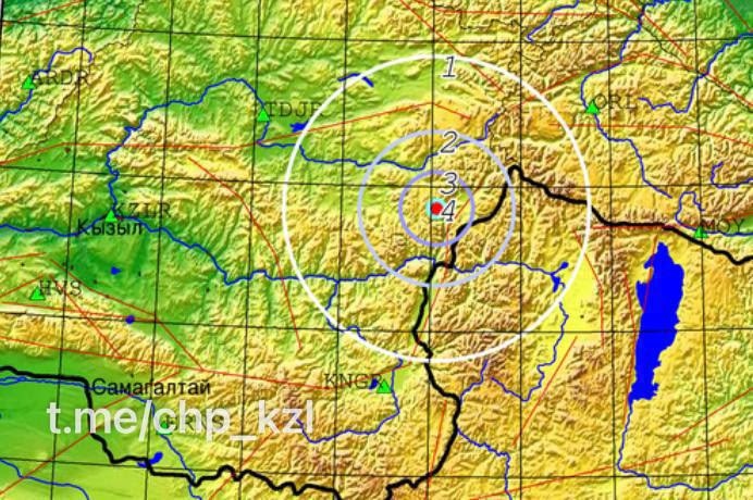 В Каа-Хемском районе произошло землетрясение магнитудой 3,5. В Каа-Хемском районе произошло землетрясение магнитудой 3,5.
