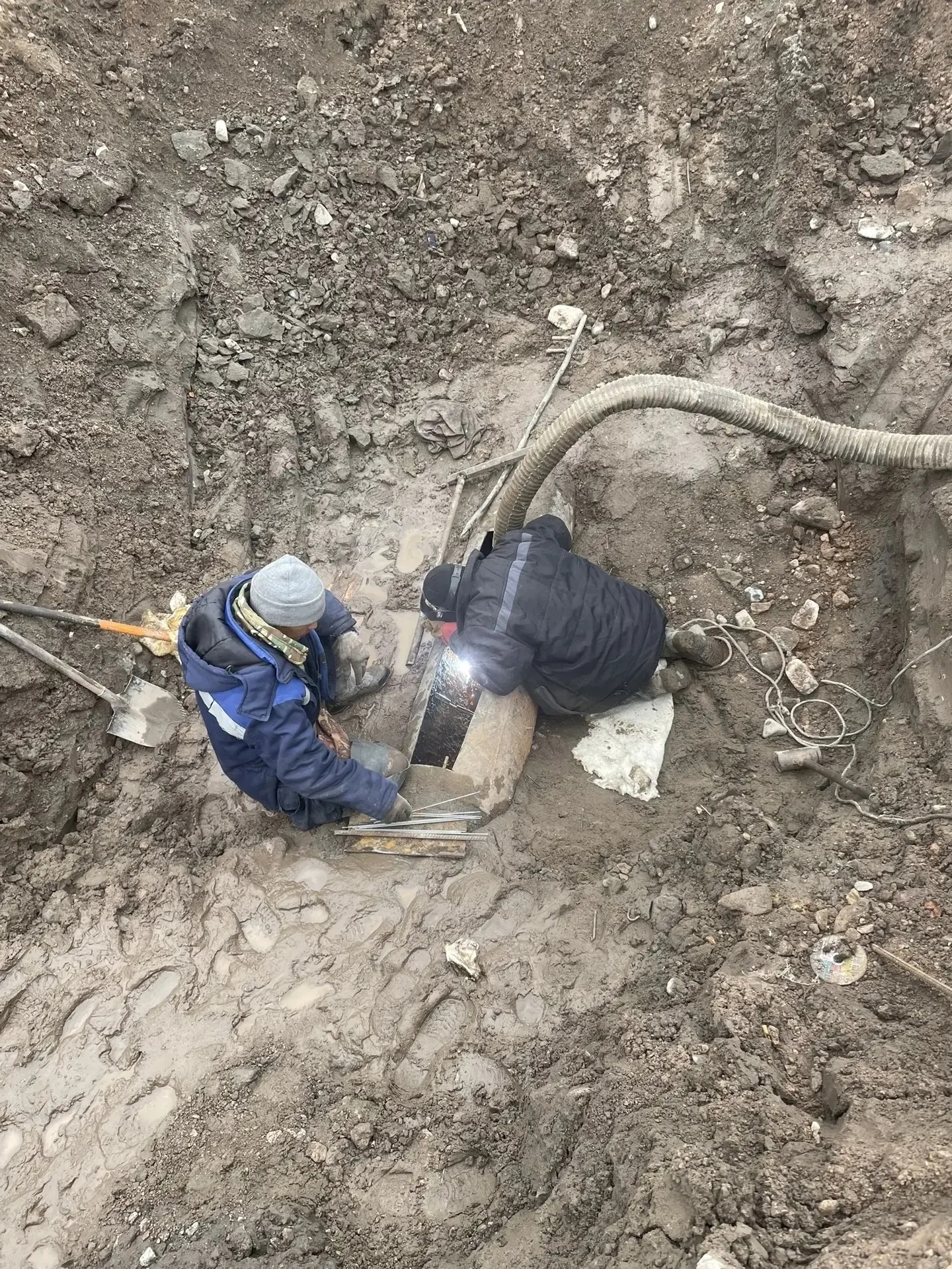 Водоснабжение полностью восстановлено.