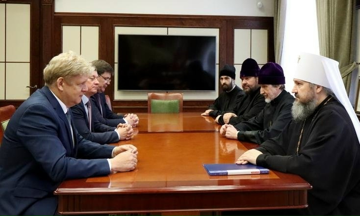 Полномочный представитель Президента Российской Федерации в Сибирском федеральном округе Анатолий Серышев провел первую официальную встречу с митрополитом Новосибирским и Бердским Варфоломеем