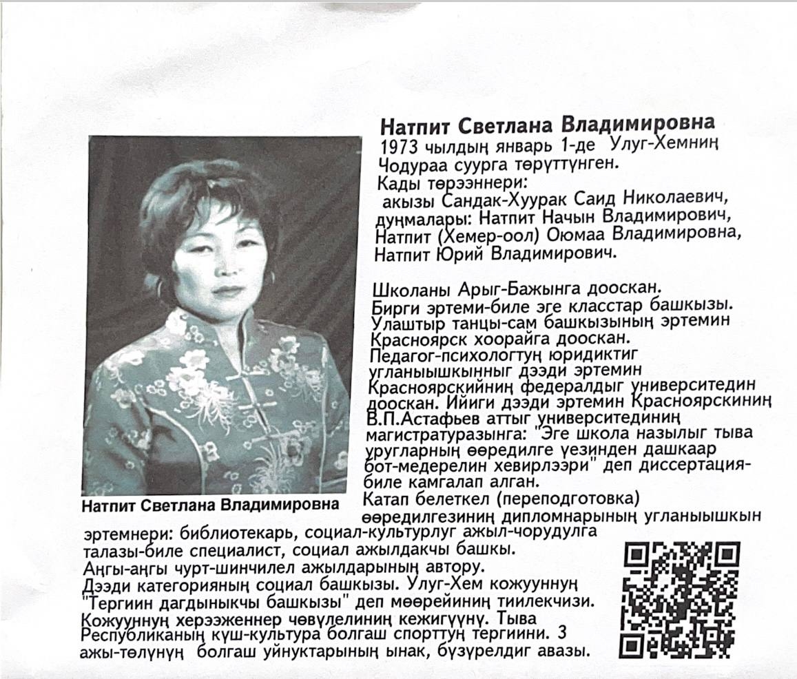 Завершён уникальный исследовательский и краеведческий проект «Колыбель моя, малая родина — Арыг-Бажы»