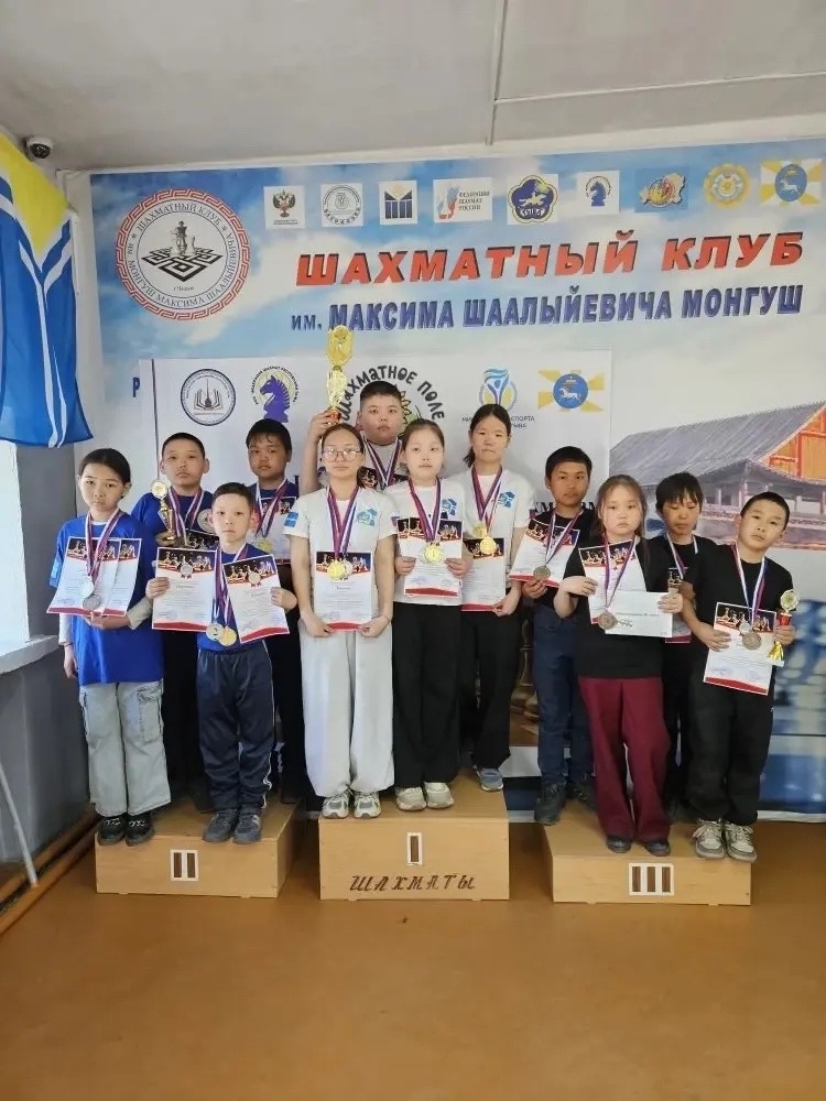 Определены победители регионального этапа «Шахматного поля-2026» в Туве