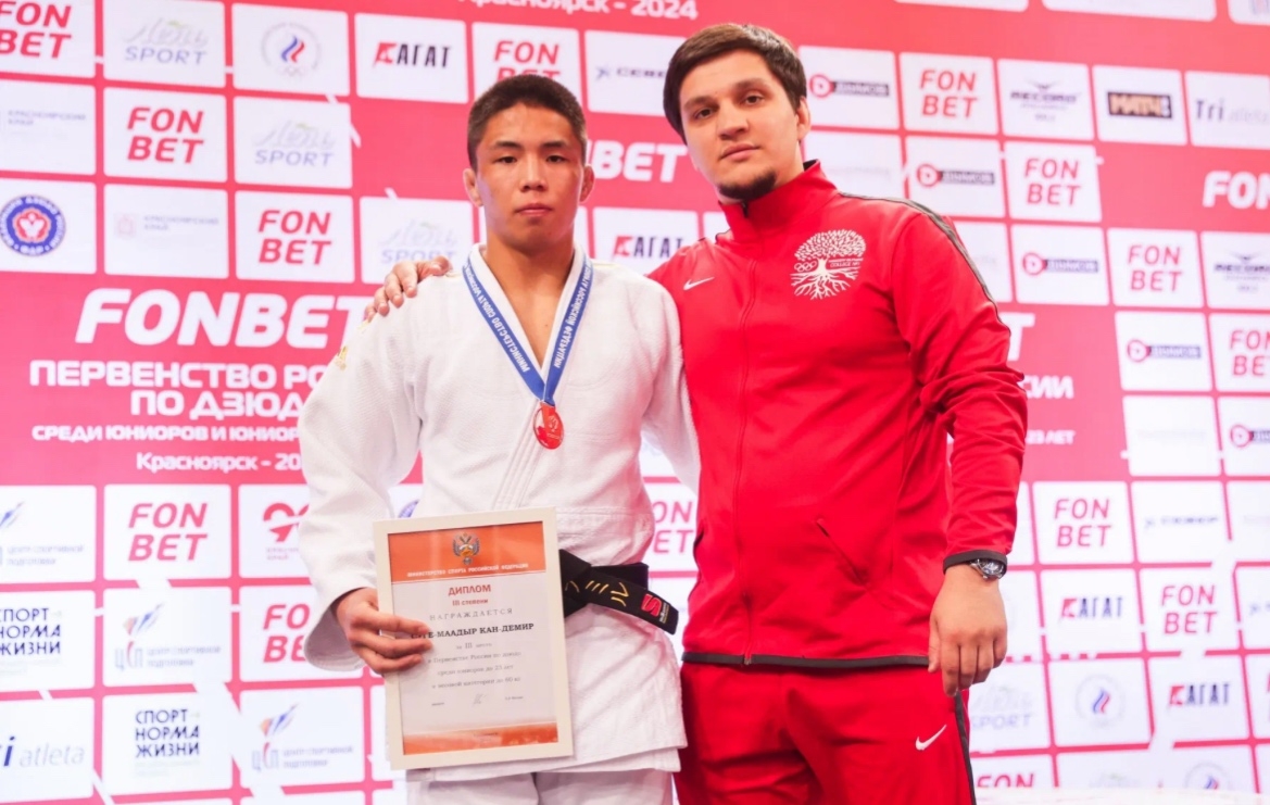 Дзюдоист Кан-Демир Суге-Маадыр завоевал серебро первенства России U23