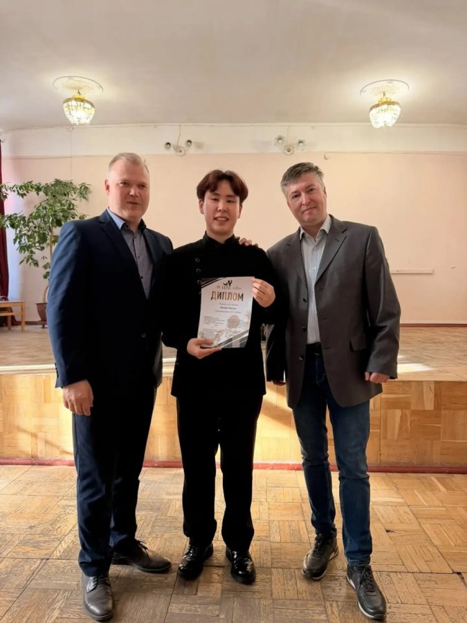 Студент из Тувы Манган Маады стал лауреатом Всероссийского конкурса молодых дирижёров духовых оркестров