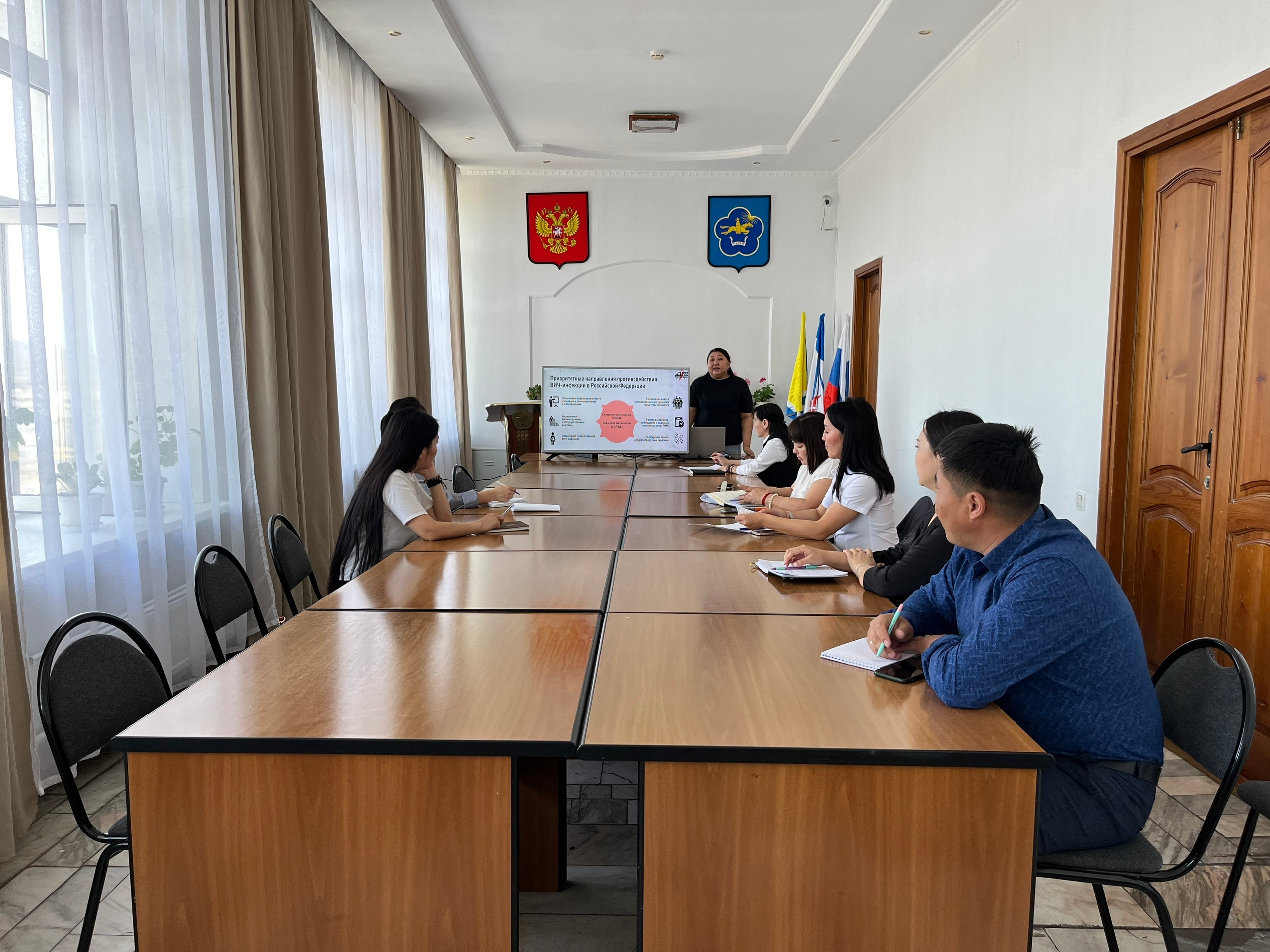 В администрации состоялось заседание санитарно-противоэпидемической комиссии, посвящённое заболеваемости ВИЧ-инфекцией